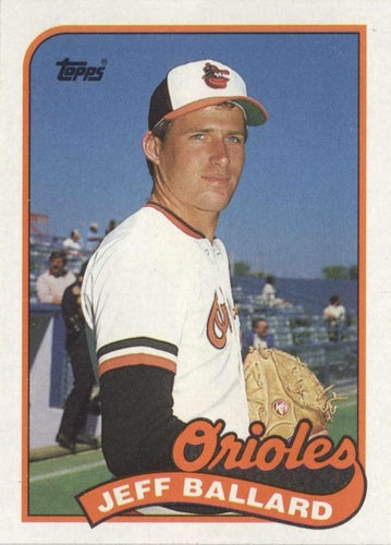 #69 Jeff Ballard - Baltimore Orioles - 1989 Topps Baseball