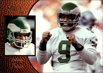 #69 Rodney Peete - Philadelphia Eagles - 1996 Select Football