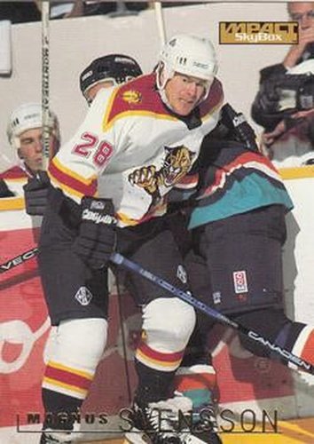#69 Magnus Svensson - Florida Panthers - 1995-96 SkyBox Impact Hockey