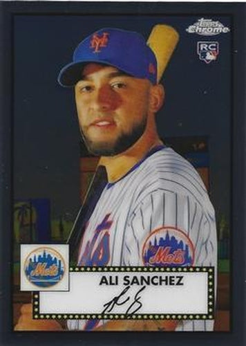 #69 Ali Sanchez - New York Mets - 2021 Topps Chrome Platinum Anniversary Baseball