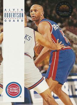 #69 Alvin Robertson - Detroit Pistons - 1993-94 SkyBox Premium Basketball