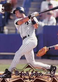 #69 Derek Jeter - New York Yankees - 1998 Pacific Paramount Baseball