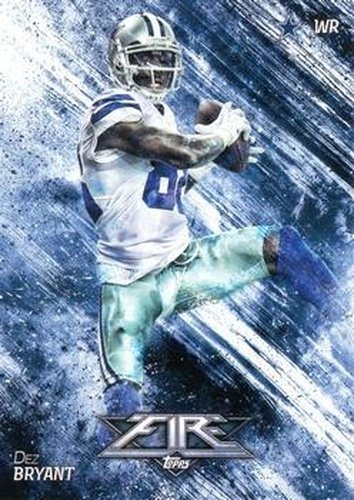 #69 Dez Bryant - Dallas Cowboys - 2014 Topps Fire Football