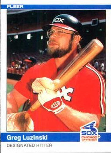 #69 Greg Luzinski - Chicago White Sox - 1984 Fleer Baseball