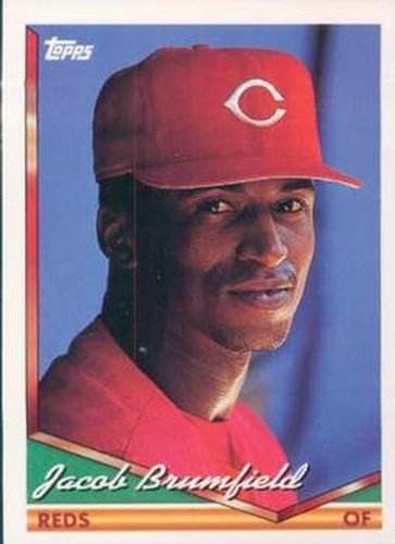 #69 Jacob Brumfield - Cincinnati Reds - 1994 Topps Baseball