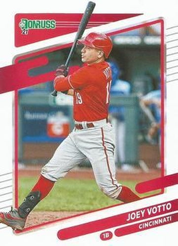 #69 Joey Votto - Cincinnati Reds - 2021 Donruss Baseball