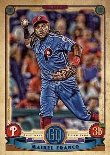 #69 Maikel Franco - Philadelphia Phillies - 2019 Topps Gypsy Queen Baseball