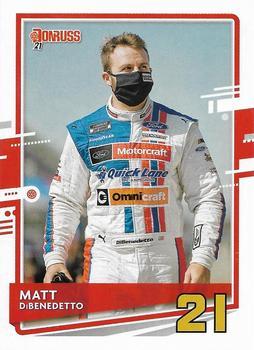 #69 Matt DiBenedetto - Wood Brothers Racing - 2021 Donruss Racing