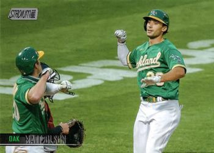 #69 Matt Olson - Oakland Athletics - 2021 Stadium Club Baseball