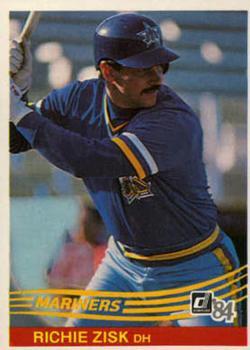 #69 Richie Zisk - Seattle Mariners - 1984 Donruss Baseball
