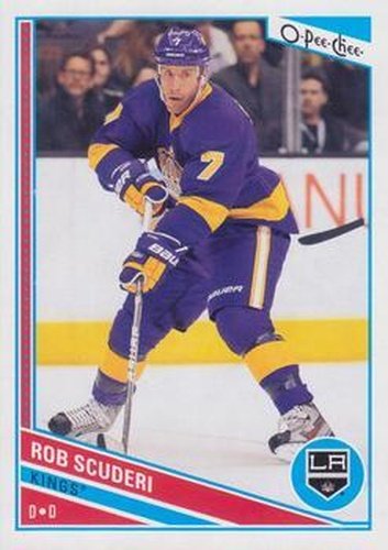 #69 Rob Scuderi - Los Angeles Kings - 2013-14 O-Pee-Chee Hockey