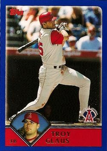#69 Troy Glaus - Anaheim Angels - 2003 Topps Baseball