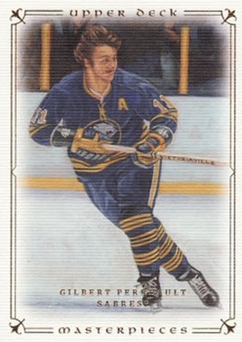 #69 Gilbert Perreault - Buffalo Sabres - 2008-09 Upper Deck Masterpieces Hockey