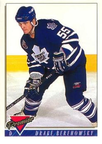 #69 Drake Berehowsky - Toronto Maple Leafs - 1993-94 O-Pee-Chee Premier Hockey