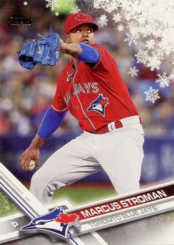 #HMW69 Marcus Stroman - Toronto Blue Jays - 2017 Topps Holiday Baseball