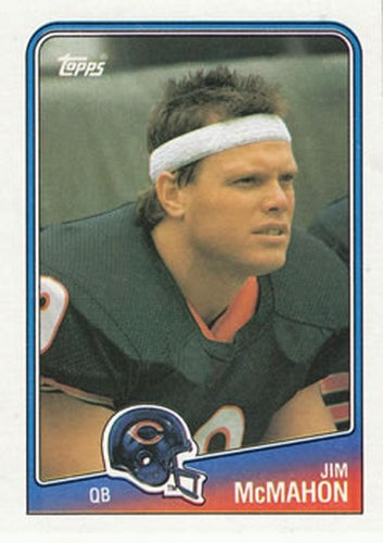 #69 Jim McMahon - Chicago Bears - 1988 Topps Football