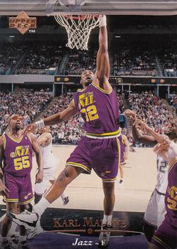 #69 Karl Malone - Utah Jazz - 1995-96 Upper Deck Basketball
