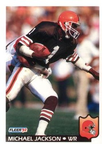 #69 Michael Jackson - Cleveland Browns - 1992 Fleer Football