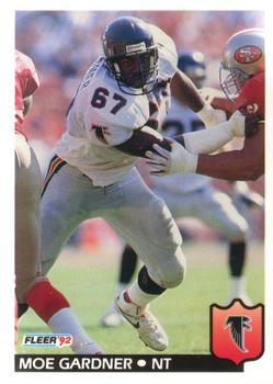 #6 Moe Gardner - Atlanta Falcons - 1992 Fleer Football