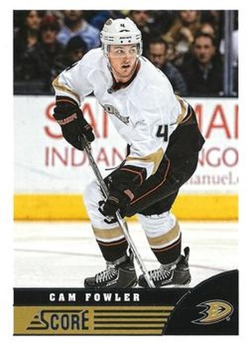 #6 Cam Fowler - Anaheim Ducks - 2013-14 Score Hockey