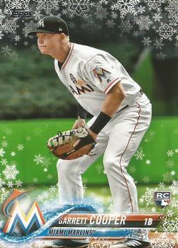 #HMW6 Garrett Cooper - Miami Marlins - 2018 Topps Holiday Baseball