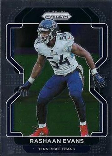 #6 Rashaan Evans - Tennessee Titans - 2021 Panini Prizm Football