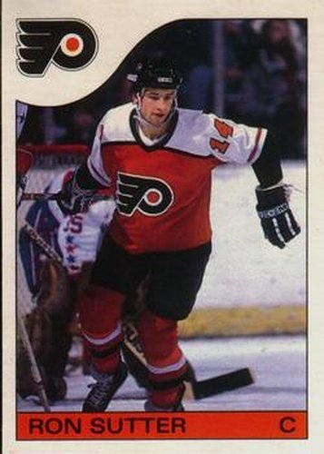#6 Ron Sutter - Philadelphia Flyers - 1985-86 O-Pee-Chee Hockey