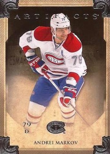 #6 Andrei Markov - Montreal Canadiens - 2013-14 Upper Deck Artifacts Hockey