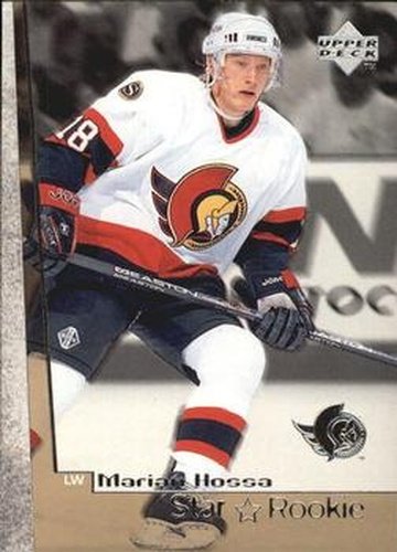 #6 Marian Hossa - Ottawa Senators - 1998-99 Upper Deck Hockey