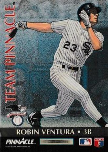 #6 Robin Ventura / Matt Williams - Chicago White Sox / San Francisco Giants - 1992 Pinnacle - Team Pinnacle Baseball