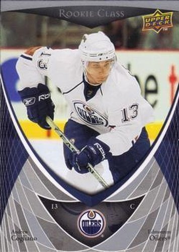 #6 Andrew Cogliano - Edmonton Oilers - 2007-08 Upper Deck Rookie Class Box Set Hockey