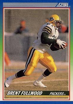 #6 Brent Fullwood - Green Bay Packers - 1990 Score Football