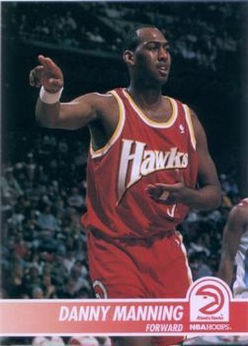 #6 Danny Manning - Atlanta Hawks - 1994-95 Hoops Basketball