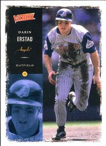 #6 Darin Erstad - Anaheim Angels - 2000 Upper Deck Victory Baseball
