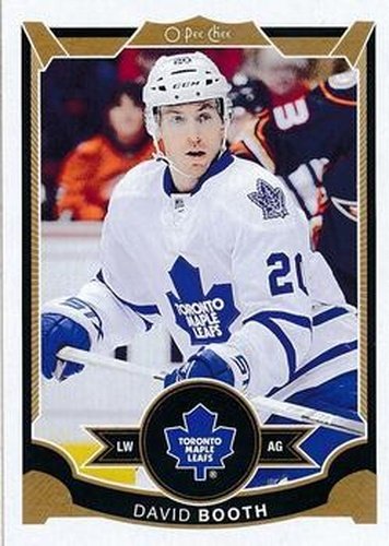 #6 David Booth - Toronto Maple Leafs - 2015-16 O-Pee-Chee Hockey