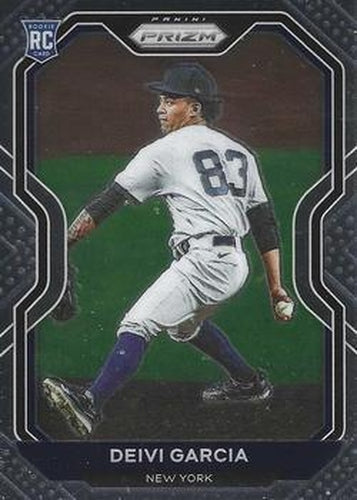 #6 Deivi Garcia - New York Yankees - 2021 Panini Prizm Baseball