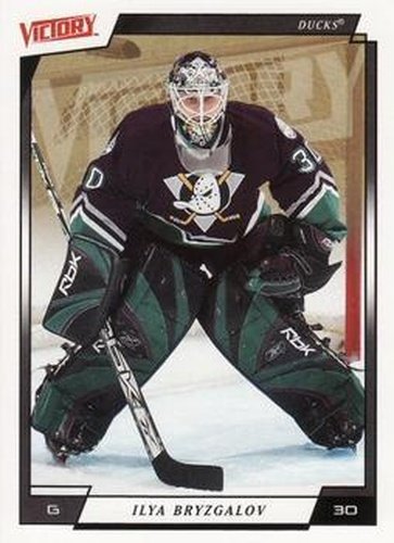 #6 Ilya Bryzgalov - Anaheim Ducks - 2006-07 Upper Deck Victory Hockey