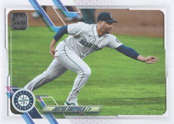 #6 Justus Sheffield - Seattle Mariners - 2021 Topps Baseball