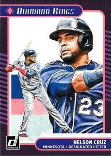 #6 Nelson Cruz - Minnesota Twins - 2021 Donruss Baseball