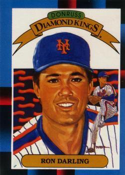 1988 Donruss Diamond Kings Ron Darling New York Mets #6