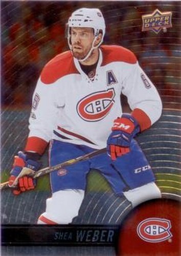 #6 Shea Weber - Montreal Canadiens - 2017-18 Upper Deck Tim Hortons Hockey