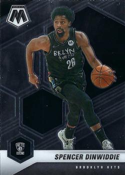 #6 Spencer Dinwiddie - Brooklyn Nets - 2020-21 Panini Mosaic Basketball
