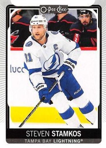 #6 Steven Stamkos - Tampa Bay Lightning - 2021-22 O-Pee-Chee Hockey