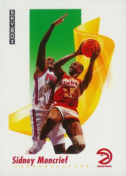 #6 Sidney Moncrief - Atlanta Hawks - 1991-92 SkyBox Basketball