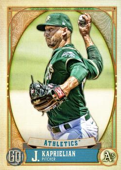 #6 James Kaprielian - Oakland Athletics - 2021 Topps Gypsy Queen Baseball