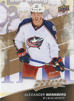 #6 Alexander Wennberg - Columbus Blue Jackets - 2017-18 Upper Deck MVP Hockey