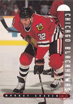 #6 Murray Craven - Chicago Blackhawks - 1995-96 Leaf Hockey