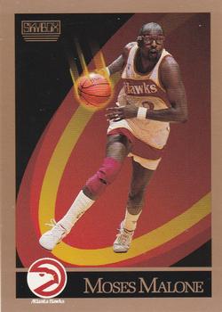 #6 Moses Malone - Atlanta Hawks - 1990-91 SkyBox Basketball
