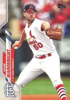 #700 Adam Wainwright - St. Louis Cardinals - 2020 Topps Baseball