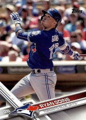 #700 Ryan Goins - Toronto Blue Jays - 2017 Topps Baseball